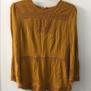 J Crew Point Sur blouse